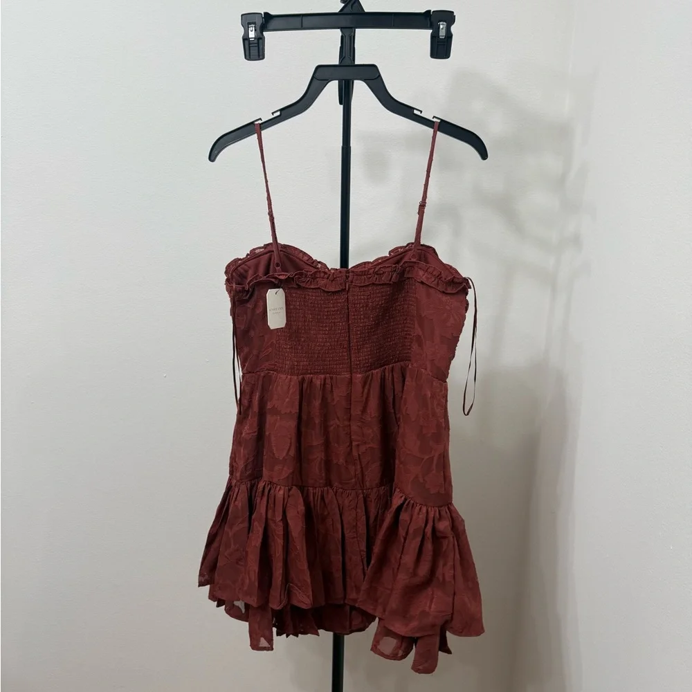 Altar'd State Burgundy Mini Dress - Picture 6 of 7